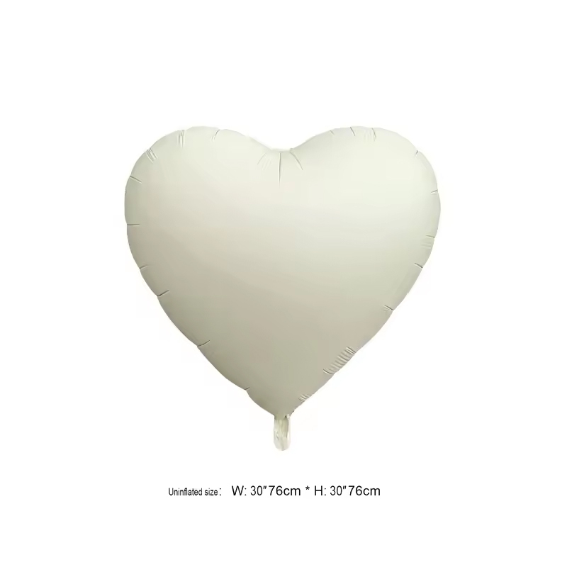 corazón blanco
