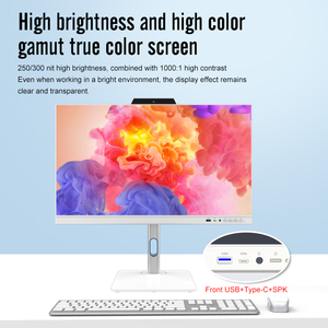All in One Pc 23.8 24 Inch All-In-One Pc Oem Brand <strong>Computer</strong> I3 I5 I7 Business Office Monoblock Desktop Pc All in One <strong>Computer</strong> - Product Image 4