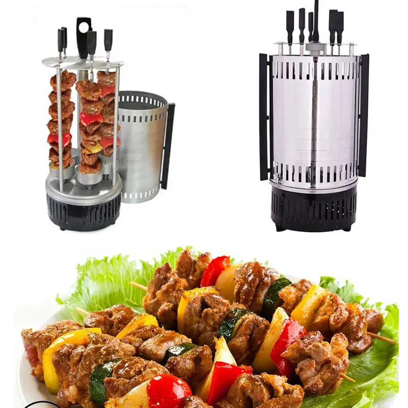 vertikale Gas-Broiler Shawarma-Maschine Doner Kebab Gyro-Grillmaschine Rotisserie