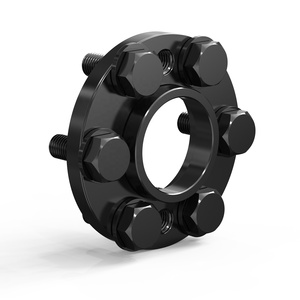 Bevinsee LS Short Crankshaft Flange Gasket Crank Flexplate Spacer with Bolts for GM LS 5.3L 5.7L 6.0L 6.2L to SBC <strong>Trans</strong> 12563532 - Product Image 5