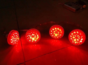 IP66 Auto-programmazione 1-16 E14 AC24V RGB LED luce Cabochon 60MM Auto divertente lampada da divertimento bianco parchi a tema - Product Image 6