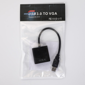 Cable adaptador vga 4k USB a VGA, convertidor de Audio y vídeo para ordenador portátil, conexión a pantalla/proyector secundario - Product Image 4
