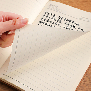 Venta al por mayor personalizado A4 con correa elástica PU diario cuaderno impreso logotipo de la marca diario Bloc cuaderno de notas de cuero PU - Product Image 5