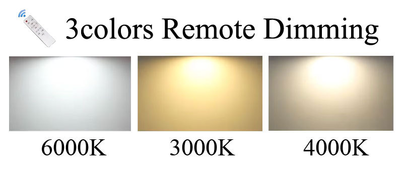 3Colors Remote Dimming