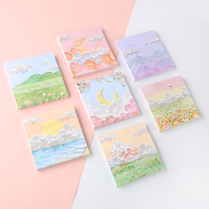 TTX定制标志卡通卡哇伊纸币记事本可爱促销方形办公便签纸 - Product Image 3