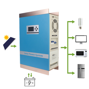 SNAT stellt einen netz unabhängigen 1-kW-Solarwechselrichter mit eingebauten Hybrid-Wechsel richtern mit PWM-Laderegler her - Product Image 1