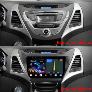 Penhui Android <strong>Car</strong> DVD Player for Hyundai Elantra 5 JK GD <strong>MD</strong> UD 2010-2016 Radio GPS Navigation <strong>Audio</strong> Video CarPlay DSP Multime - Product Image 5