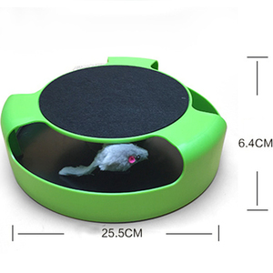 ของเล่นที่ลับเล็บแมวแบบโต้ตอบ Hyra พร้อมเมาส์แบบหมุน - Product Image 1