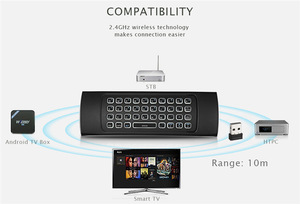 2.4G <strong>Keyboard</strong> Blacklight Wireless air Mouse Mx3 Backlit Remote <strong>Controller</strong> - Product Image 6