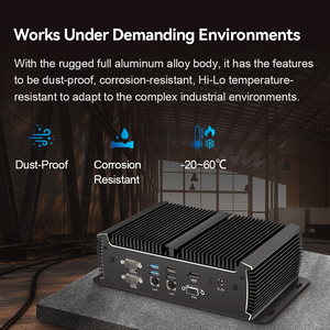 Embedded Fanless Industrial <strong>Computer</strong> RS232 RS485 Intel Core I5 4200U 6300U 7200U 1135G7 I7 1165G7 3G 4G Lte IOT Linux Mini PC - Product Image 3