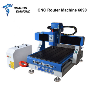 Enrutador cnc pequeño de 4 ejes, máquina de trabajo de madera para cnc 2.2KW, Talladora de metal con controlador DSP, alta calidad, 6090