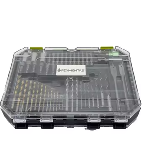 PEXMIENTAS 400PCS储存箱完整的钻孔解决方案精密钻孔工具综合钻头组 - Product Image 2