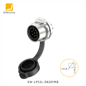 E-weichat 2-8-pin bảng điều chỉnh hàng không cắm nữ nam ổ cắm đảo ngược cài đặt Điện LP12 Kết nối công nghiệp - Product Image 6