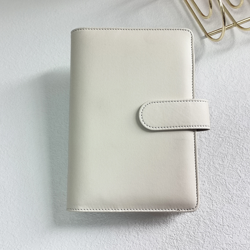 Couverture de classeur économique beige