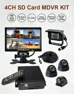 7 pulgadas 4G GPS Camión que rodea la vista de pájaro cámara de monitoreo de seguridad Vista trasera Cámara de respaldo y sistema de kit de monitor - Product Image 3