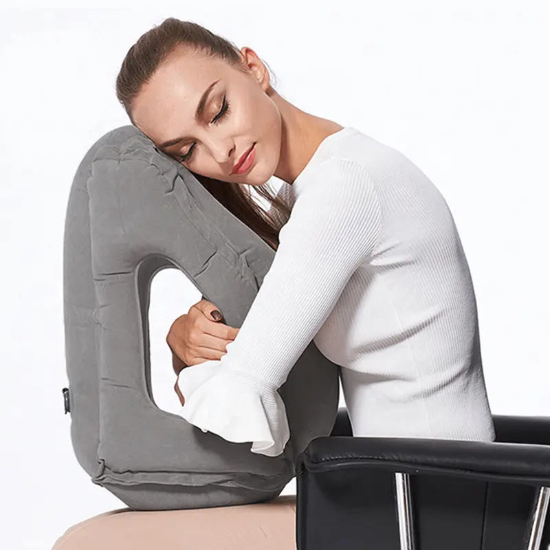 Ergonomische Massage Kussen Neck Head Rest Ontspannen Vlucht Auto Nek Kussens Slapen Rest Vliegtuig Kussen
