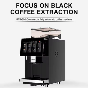 Großer Touchscreen 19bar Voll automatische Kaffee maschine mit Kaffeepulver funktion Intelligente Kaffee maschine, 20 bar