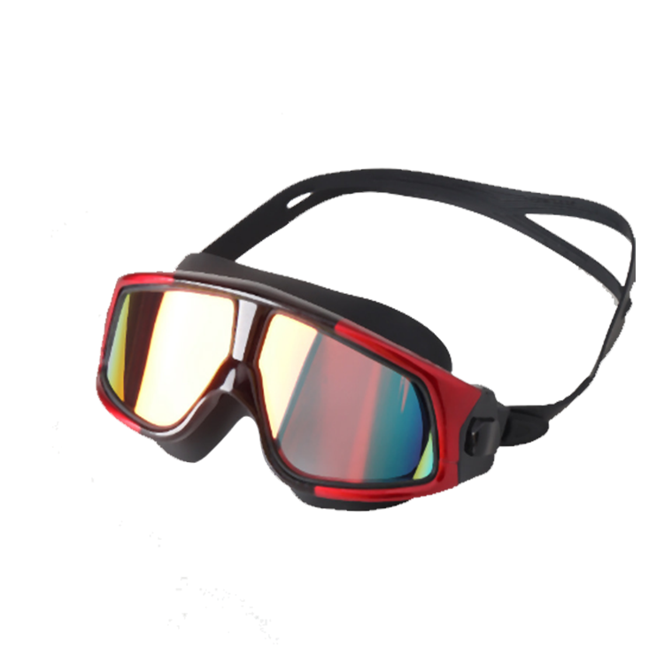 Black and red plating