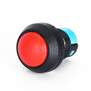 2024 Wholesale 12mm Mini SPST <strong>Button</strong> <strong>Switch</strong> With Color Head Plastic <strong>2</strong> Pin Latch Type Power <strong>Push</strong> <strong>Button</strong> <strong>Switch</strong>