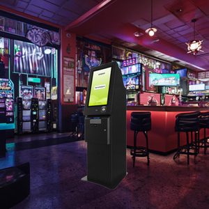 Kiosques d'échange de <span class=keywords><strong>code</strong></span> QR de jeu en ligne sur pied Ultimate Firelink Skill Game Cabinets Machines Terminal de remboursement de billets de caisse - Product Image 1