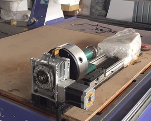 Enrutador CNC giratorio automático de 4 ejes, perfil giratorio 3D 3D para grabado de aluminio, sistema de Control Syntec, componentes de núcleo de Motor de engranaje - Product Image 2