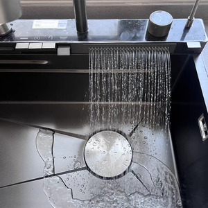 Versatile Multifunctional <strong>Kitchen</strong> <strong>Sinks</strong> With Upgraded Drainage System and Rust-Resistant Properties - Product Image 5