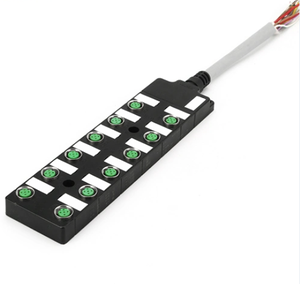 SVLEC 12 Ports 4 Pin PNP NPN Digital Distribution Box M8 Cable Junction Box for Ethercat Network Featuring Digital <strong>Input</strong> <strong>Output</strong> - Product Image 2