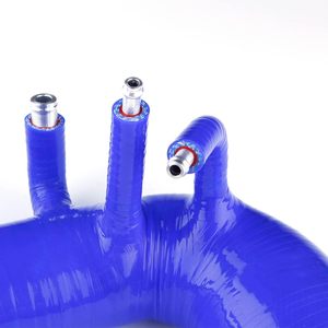 Performans Subaru Impreza WRX için 4 katmanlı silikon indüksiyon emme hortumu/STI GDB GDA GDF EJ20 EJ25 - Product Image 5