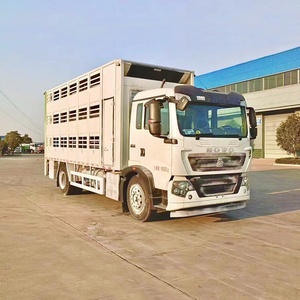 Sinotruk Howo 4x2 Caminhão De Transporte De Gado Liga De Alumínio Pourtry Day Old Chick Caminhão De Transporte - Product Image 2