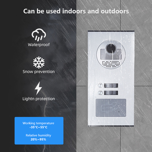 Sistema DE SEGURIDAD DE videoportero con control de acceso para el hogar de 7 pulgadas - Product Image 3