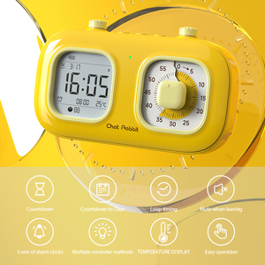 Digital Visual <strong>Clock</strong> Time for Countdown Switch Kid Electrical Tomato Desk 60 Minute Electronic Children Kids <strong>Count</strong> Study <strong>Timer</strong> - Product Image 4