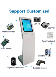 Hospital <strong>Queue</strong> <strong>System</strong> Kiosk Touch Screen Ticket Dispenser Machine with LED <strong>Display</strong> <strong>Queue</strong> <strong>Management</strong> <strong>System</strong>