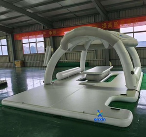 Nhà Máy Giá ngoài trời chơi nước giải trí New Big trò chơi Hover Craft năng lượng mặt trời điện thuyền Inflatable du thuyền thuyền đánh cá để bán - Product Image 5