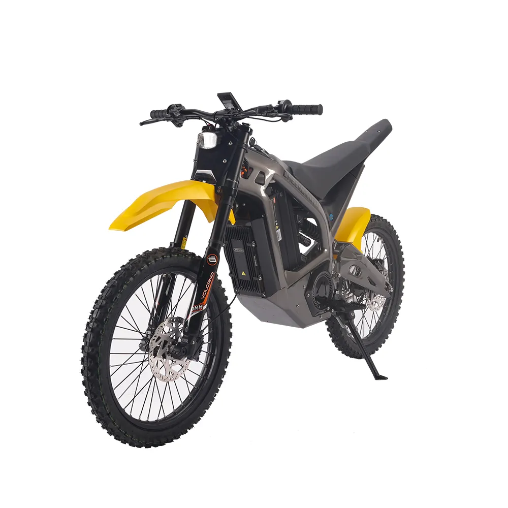 دراجة نارية كهربائية Cheerdmoto 72V3000W تصميم جديد محرك القيادة المتوسطة تعليق كامل دراجة نارية قوية