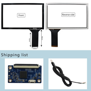 8,9 pulgadas táctil capacitiva con Sensor controlador USB para 8,9 pulgadas 1024x600 16:9 pantalla lcd tft pantalla lcd - Product Image 3