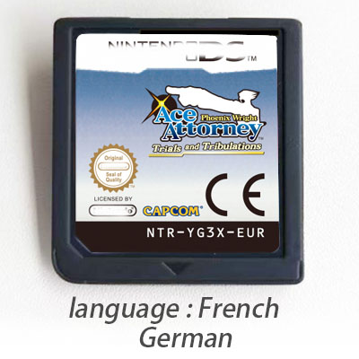 Ace Attorney Procès et Tribulations Allemand, Français