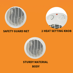 2 in 1 ısıtma ve soğutma taşınabilir ısıtıcı fanı oda ısıtıcı kişisel 2000w uzay ısıtıcı - Product Image 2