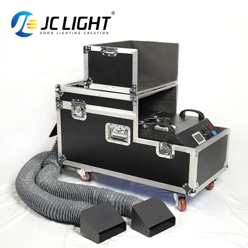 JC Luz Festa De Casamento Stage Dmx Remoto 4000w Baixa Máquina De Fumaça Máquina De Nevoeiro De Água Com Preço De Fabricação