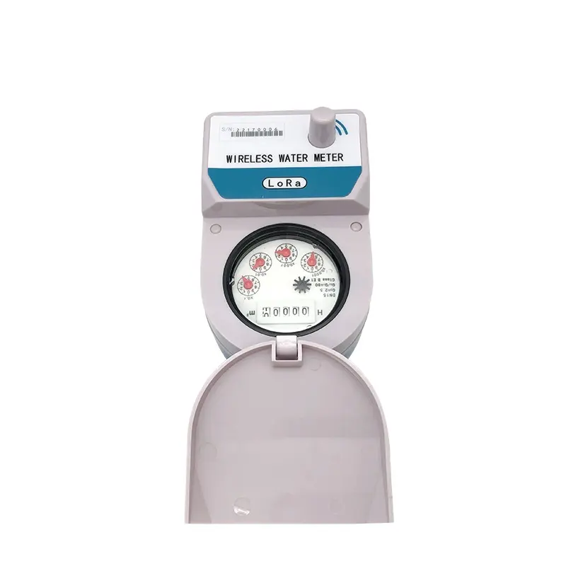 Medición precisa Medidor de agua inteligente Lora de latón de 15MM