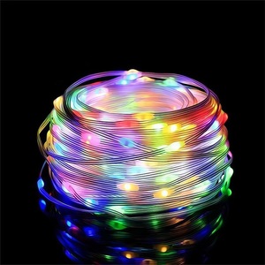 ポイントコントロールシンフォニーコードライトストリングソーラーLEDストリングサイトブルートゥースボイスコントロールミュージックランプストリング - Product Image 5