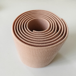 100mm Non-Pilling Elastic <strong>Strap</strong> Soft Elastic Webbing Durable Nylon <strong>Hook</strong> and <strong>Loop</strong> Fastener High-Quality Sewn Elastic Band - Product Image 5