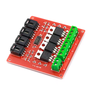 Modulo Interruttore MOSFET a Quattro Canali V4.0+ con Pulsante <span class=keywords><strong>IRF540</strong></span> per <span class=keywords><strong>Arduino</strong></span>, Azionamento Motore DC, Scheda Relè Dimmer - Product Image 4
