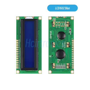 Modulo LCD1602 1602 1602A modulo LCD blu/giallo verde schermo schermo IIC I2C adattatore interfaccia acrilico Shell schermo per tastiera