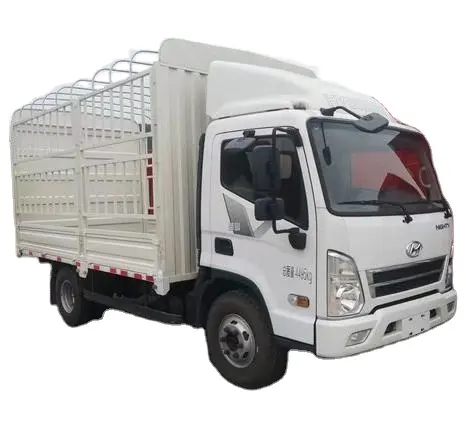 4*2 diesel Cummins engine grid truck Modern brand cargo truck Korean XIANDAI truck for sale