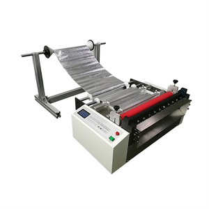 SG-YHD-<strong>400</strong> 400mm Automatic Roll to Sheet Cutting Machine Desktop PVC Film <strong>Cross</strong> Cutting Machine Paper Cutter Machine - Product Image 2