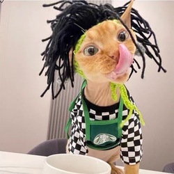 Punk head cap