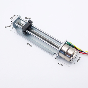 10mm <strong>Mini</strong> <strong>Stepper</strong> <strong>Motor</strong> Small Slide <strong>Motor</strong> 5V DC 190g.cm Push Force <strong>for</strong> Smart Glasses - Product Image 1