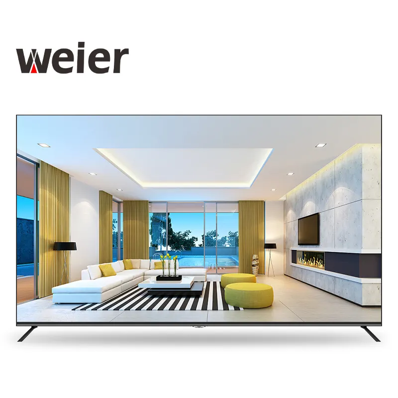 Weier pantalla plana LED inteligente de televisión barato 32 pulgadas TV LCD HD hotel televisión