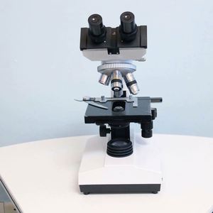 实验室设备生物双目显微镜卤素灯生物显微镜Led光医学实验室显微镜 - Product Image 4