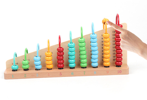 Trẻ Em Giáo Dục Học Tập Số Đếm Tính Hạt Bàn Tính Montessori Bé Bàn Tính Đồ Chơi - Product Image 2